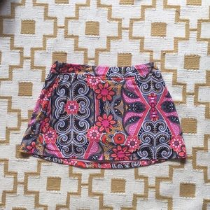 Prana yoga/tennis skirt with attached under shorts